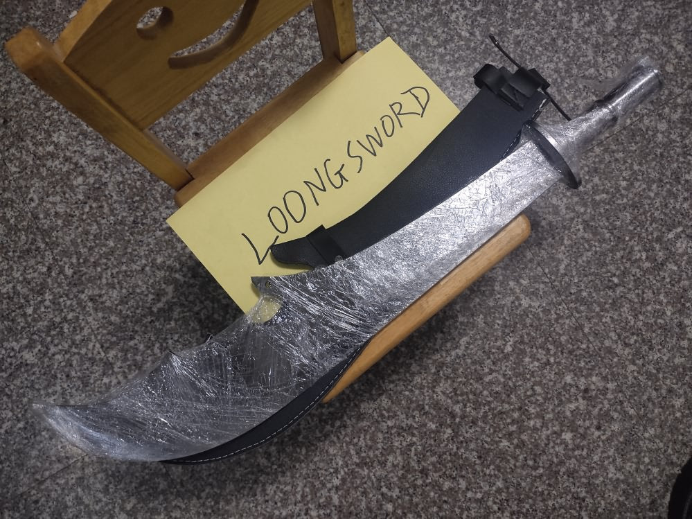 Guan Gong,Moon Broadsword/High carbon steel blade,Stainless steel rod