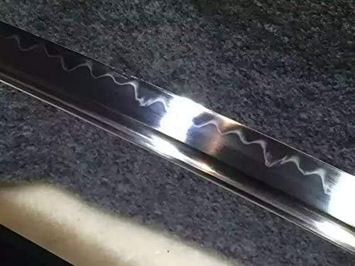 Samurai Katana – T10 High Carbon Blade with Burnt-Clay Edge