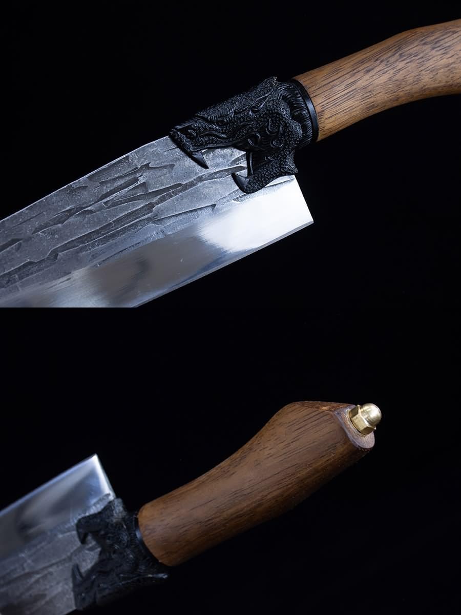 Dragon-Series Chinese Chef Knife – 7Cr17MoV Stainless Steel