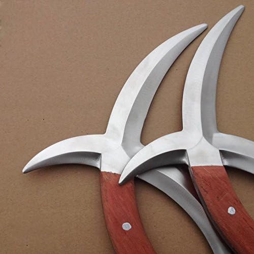 Handcrafted Stainless Steel Yuyan Battle-Axe - Chinese Sword store
