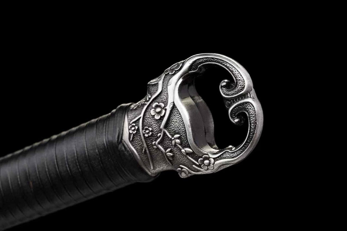 54.3″ Ring-Pommel Two-Handed Chinese Sword | Hand-Forged High-Manganese Steel Blade