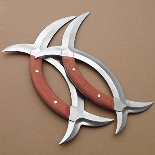 Handcrafted Stainless Steel Yuyan Battle-Axe - Chinese Sword store