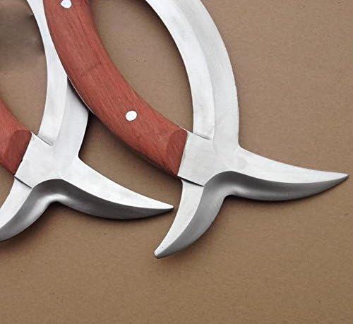 Handcrafted Stainless Steel Yuyan Battle-Axe