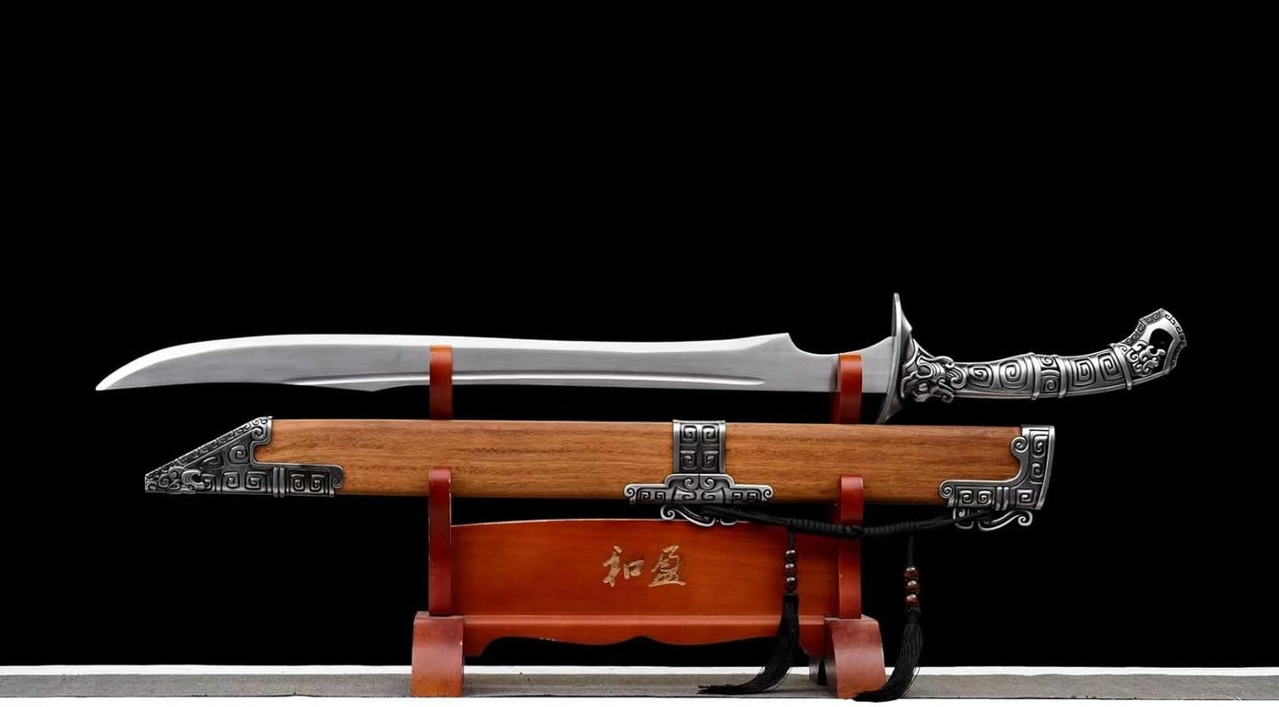 Longquan Returning-Pattern Dao – 41.3″ Hand-Forged Saber