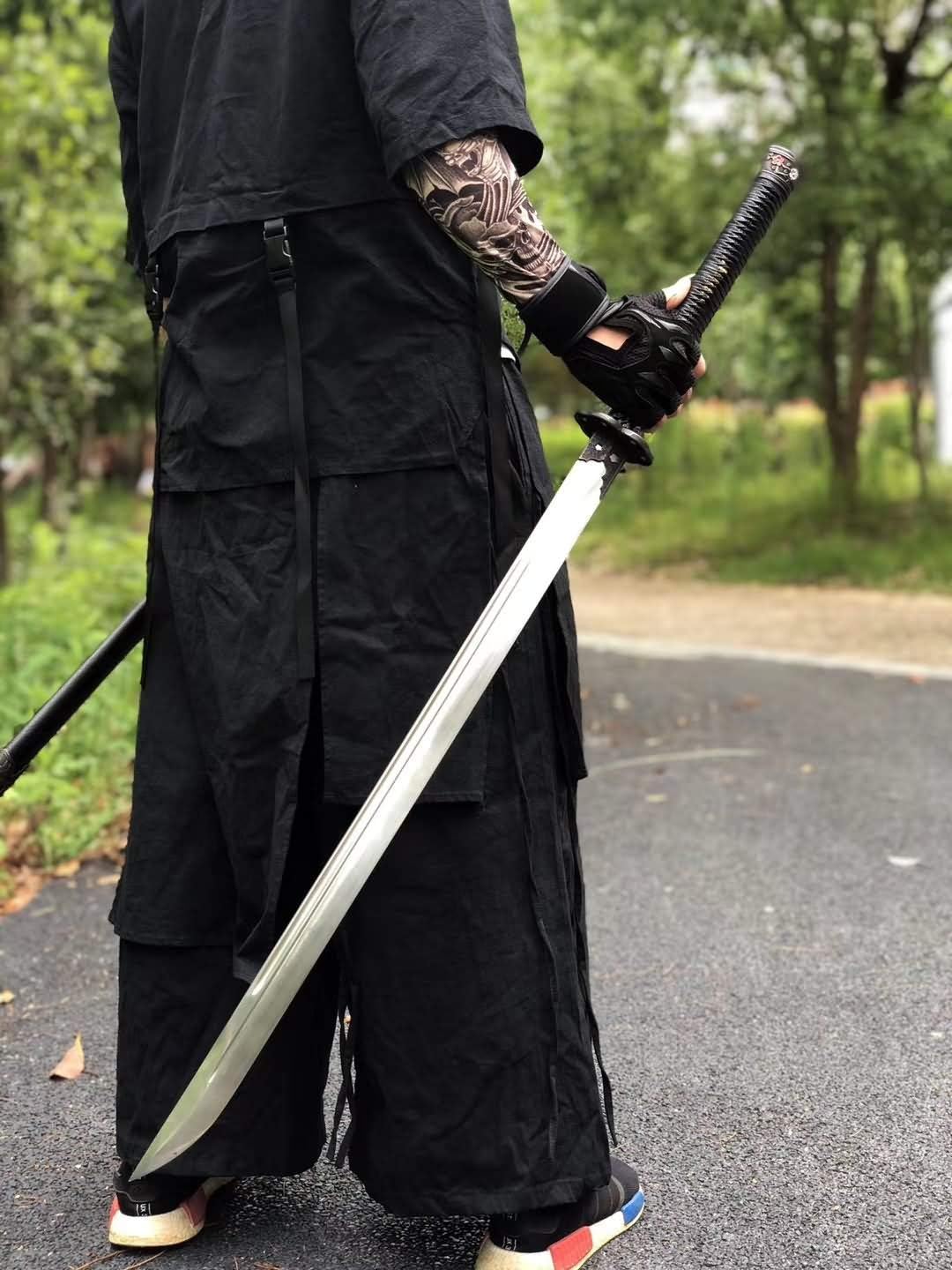 Qing Sword,Forged High Carbon Steel Blade,Alloy Fittings - Chinese Sword store