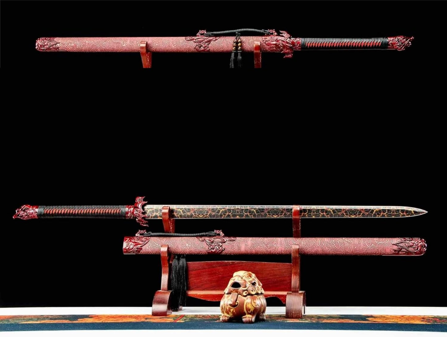 Tang Dynasty Sword – Hexagonal High Manganese Steel Blade