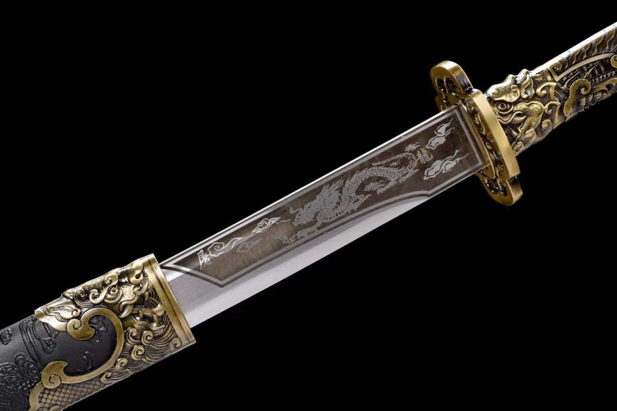 Hand-Forged Chinese Swords - Authentic Dao and Broadsword Craftsmanship | High Carbon Steel Blades with Alloy Handles