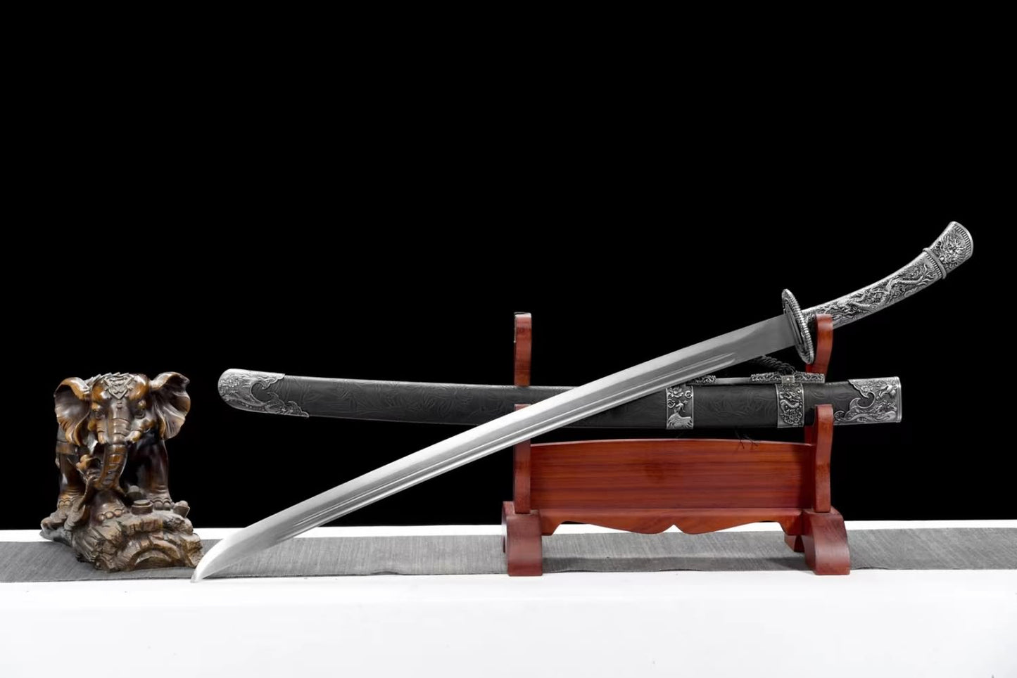 Chinese Meihua Sword- Traditional Handcrafted Sword with High Carbon Steel Blade