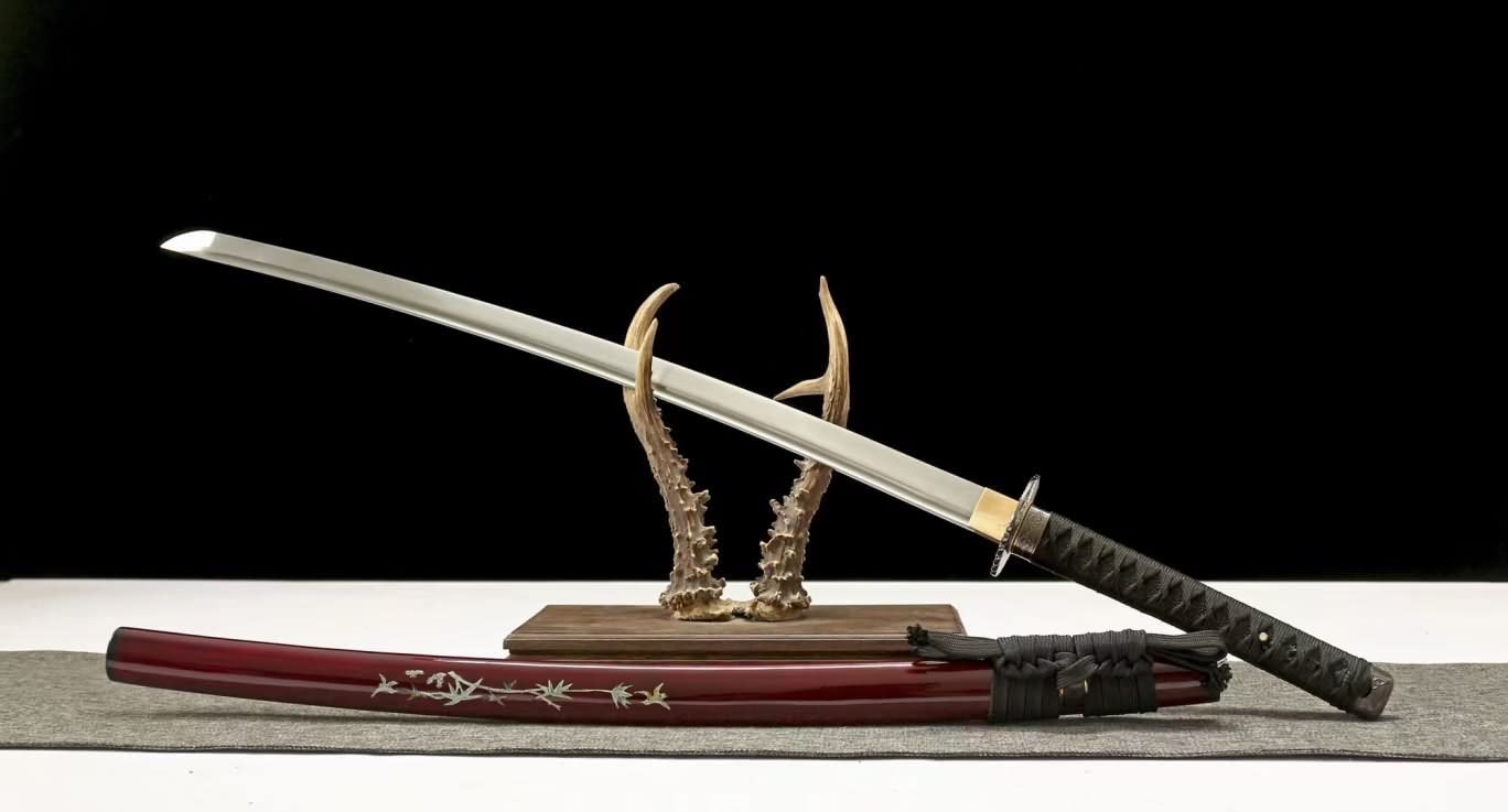 Samruai Sword Real katanas,Full Tang,Forged High Carbon Steel Blades,Battle Ready