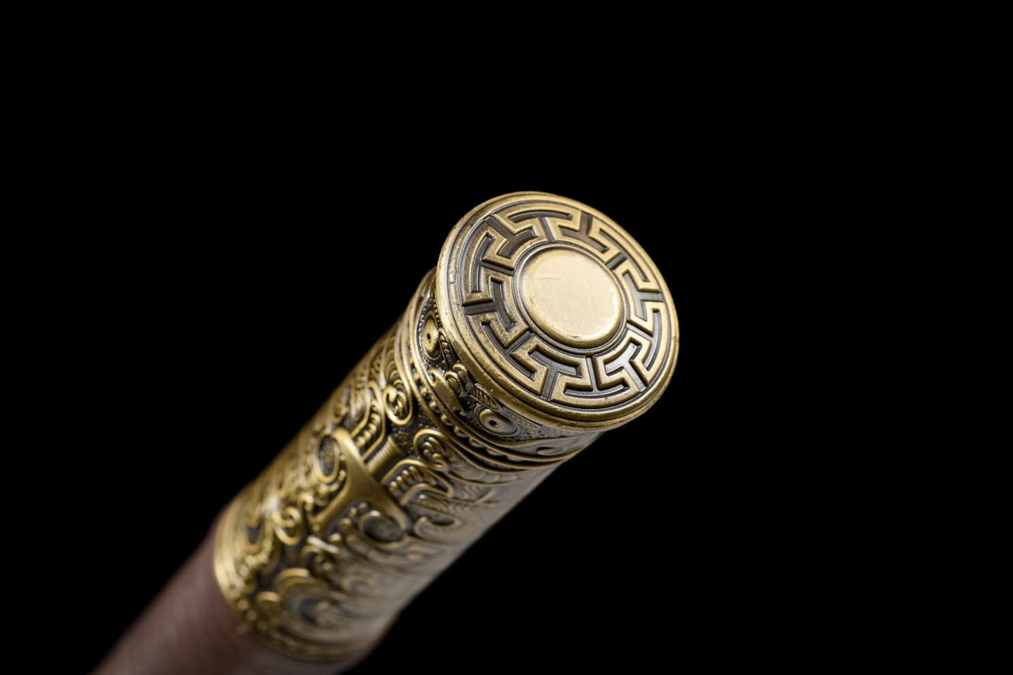 Kangxi dao swords-Hand Forged High Carbon Steel Blade Blade with Alloy Fittings