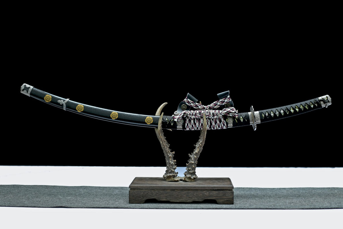 Handmade Japanese Tachi Sword with 3 Color Options - Longquan Craftsmanship - Chinese Sword store