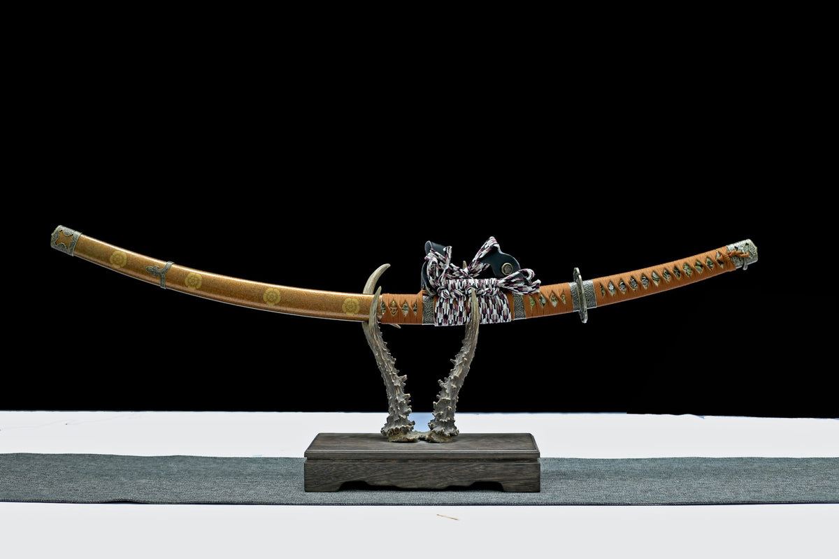Handmade Japanese Tachi Sword with 3 Color Options - Longquan Craftsmanship - Chinese Sword store