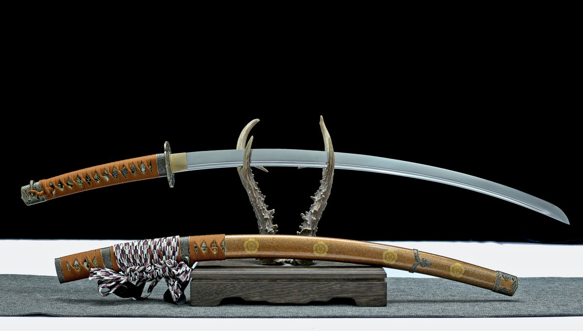 Handmade Japanese Tachi Sword with 3 Color Options - Longquan Craftsmanship - Chinese Sword store