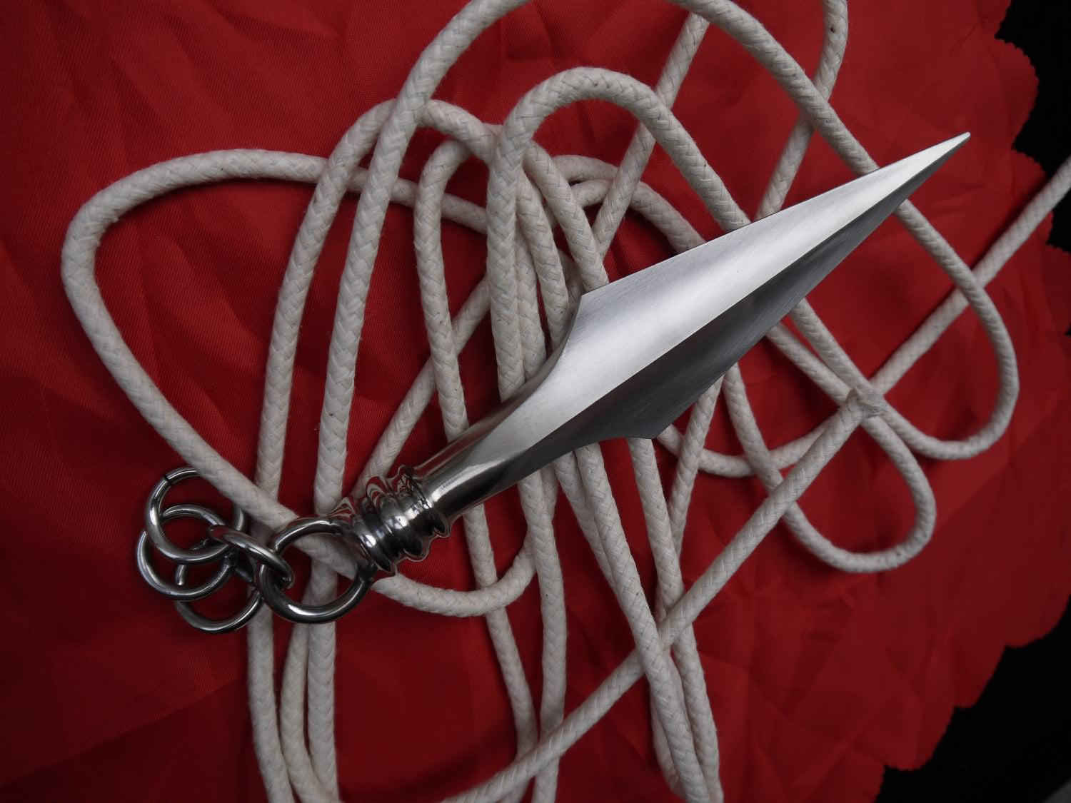 Rope Dart/Sheng biao/Chinese wushu Taichi equipment/Stainless steel/Kung fu - Chinese sword shop