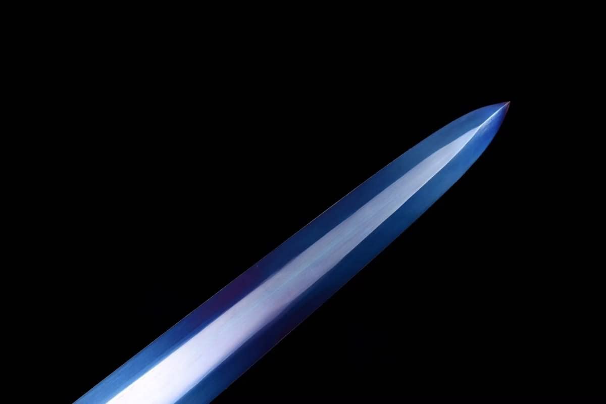 Flying Dragon Jian,Forged Spring Steel Blue Blades,Solid Wood Scabbard,LOONGSWORD