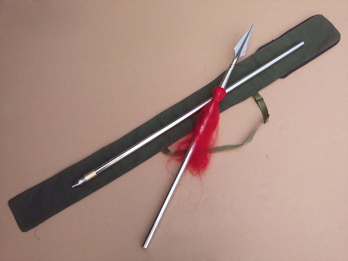 Tai Chi Spear/China lance,Stainless steel rod,Length 81" - Chinese sword shop