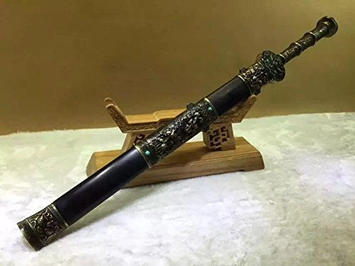 Fengyun jian/High carbon steel blade/Black wood scabbard/Alloy handle - Chinese sword shop