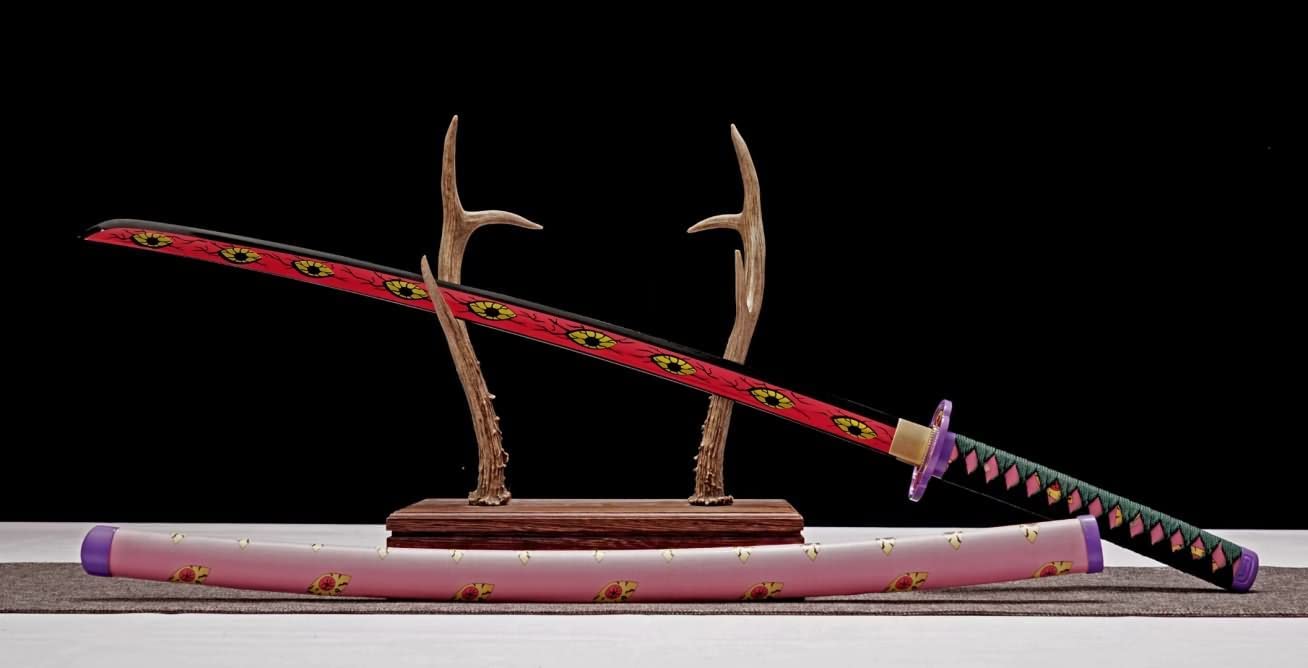 Cosplay Samurai Sword Comic-con Show Forged Steel Blades Alloy Fittings,katanas