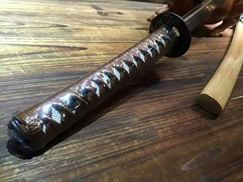 katana/High carbon steel blade/Solid wood/Peony pattern Alloy fittings - Chinese sword shop