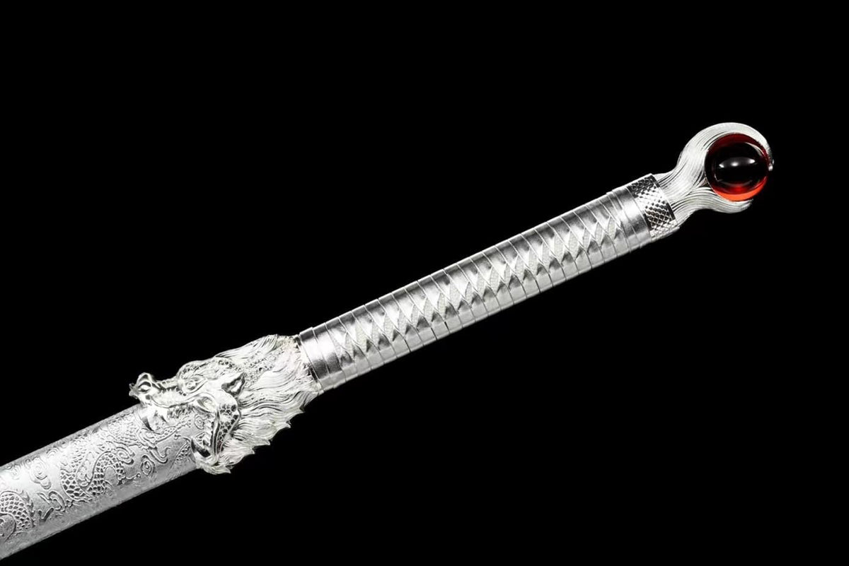 Tang Dao Real,Forged High Carbon Steel Blades,Alloy Fittings,chinese sword