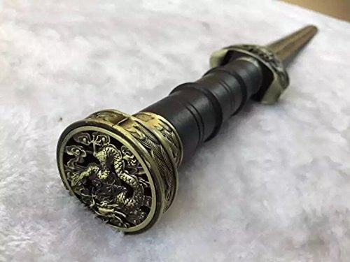 Yuewang jian/High carbon steel blade/Black wood scabbard/Alloy handle - Chinese sword shop