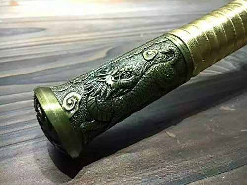 Niger Sabre/High carbon steel blade/LeatherScabbard/Alloy fittings/Length 48" - Chinese sword shop