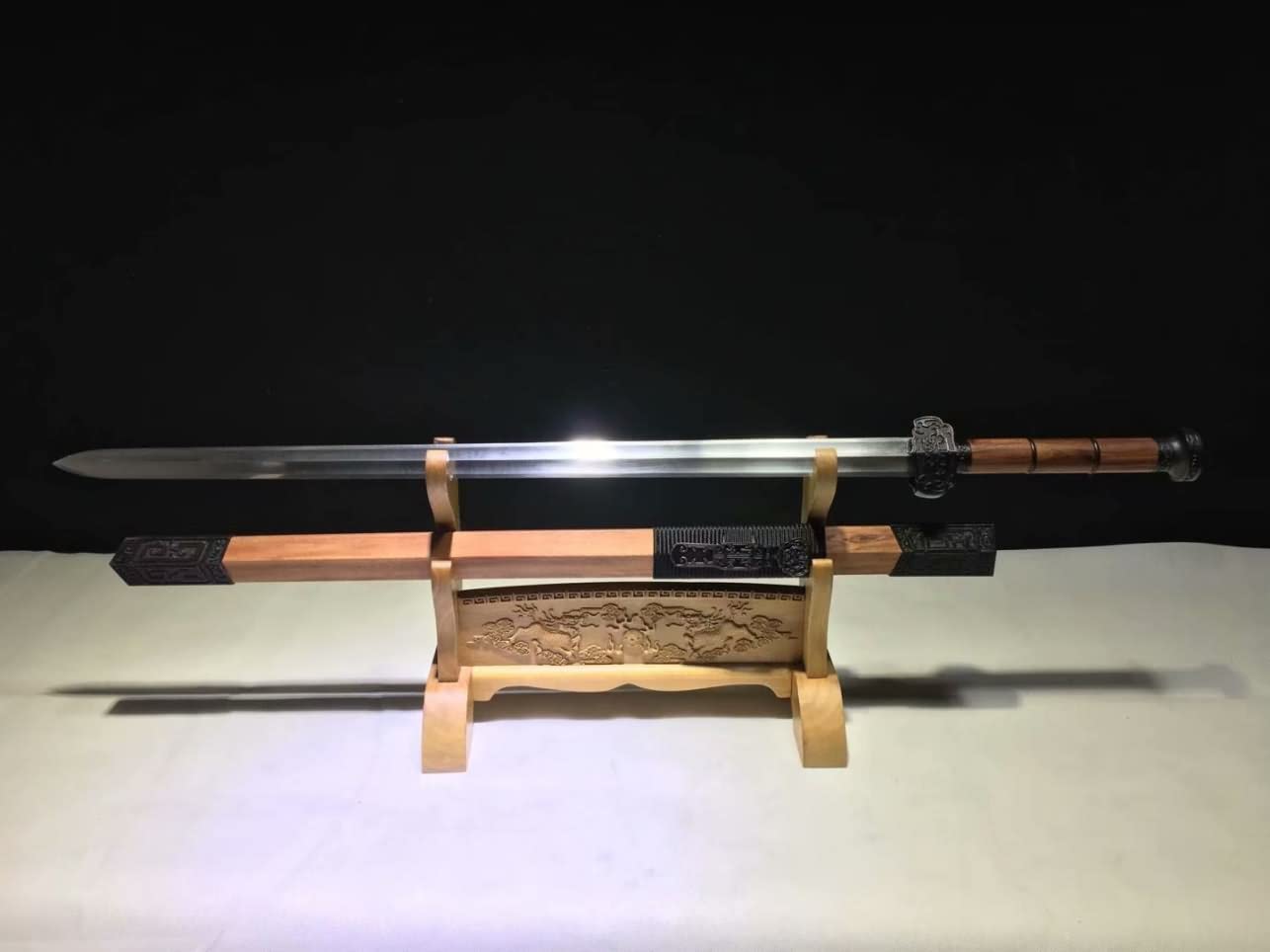 Ruyi jian Sword,Forged High Carbon Steel Blade,Upgrade