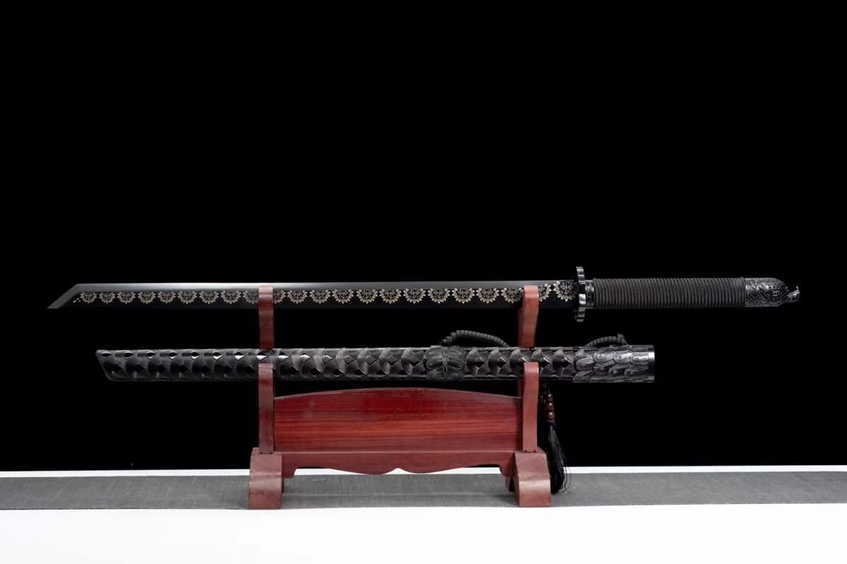 Sabre,Sword Real,Forged High Carbon Steel Blade,Battle Ready