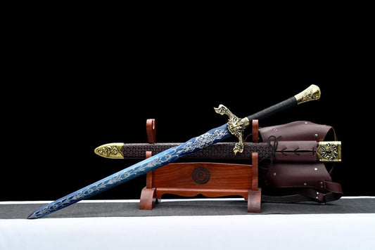 Flying Dragon jian sword,High Carbon Steel balde,Battle Ready