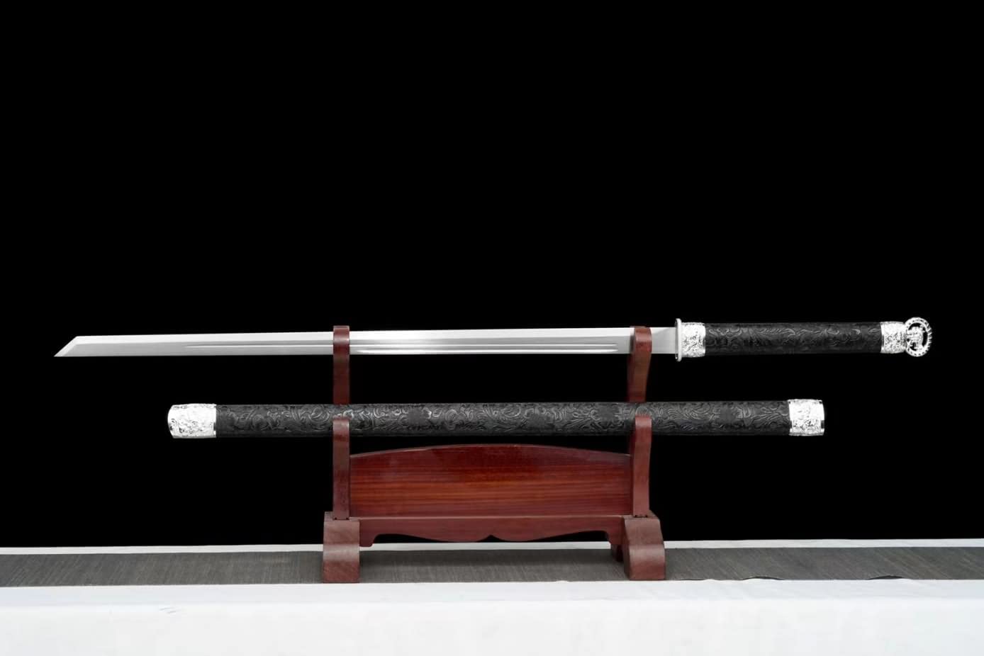 Ring-Headed Han dao high Carbon Steel Blades Martial Arts Weapons,chinese sword