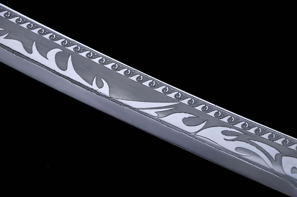 Kangxi Baodao,Fully Handmade Blade,Wood Scabbard