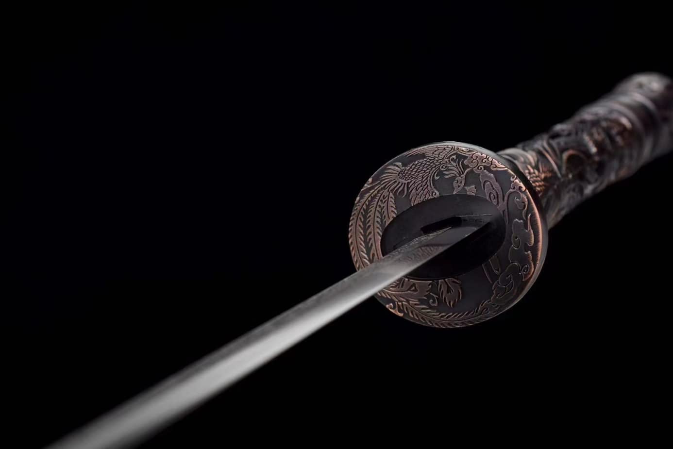 Phoenix Swords High Carbon Steel Blades,Alloy Fittings,chinese sword