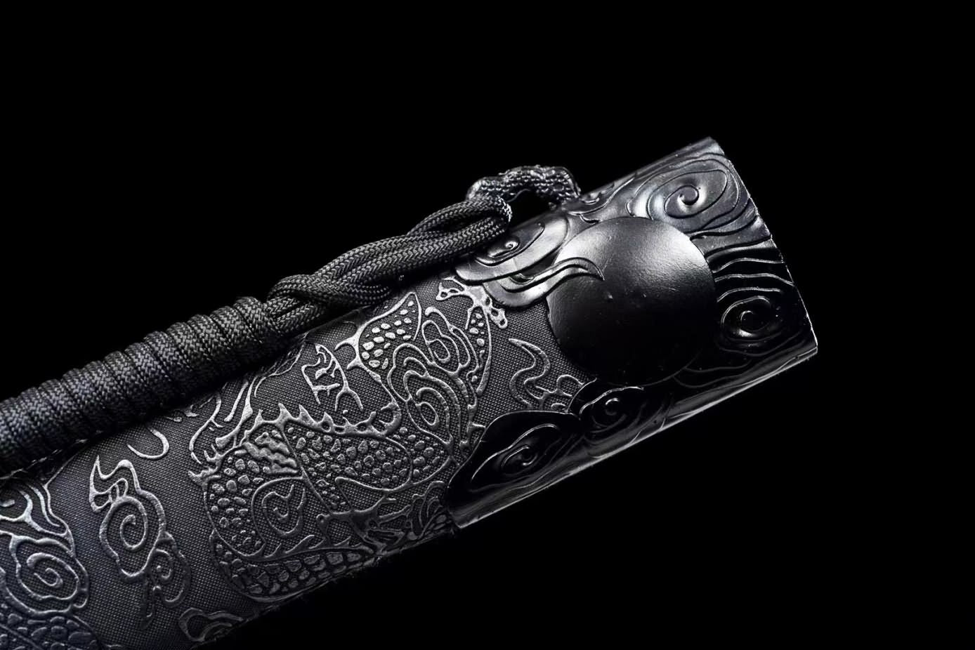 Tiger Head Camping Knife Swords Rea High Carbon Steel,Alloy Fittings,LOONGSWORD