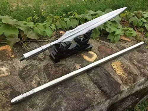 Chinese spears/Pike/Damascus steel blades/Stainless steel rod - Chinese sword shop