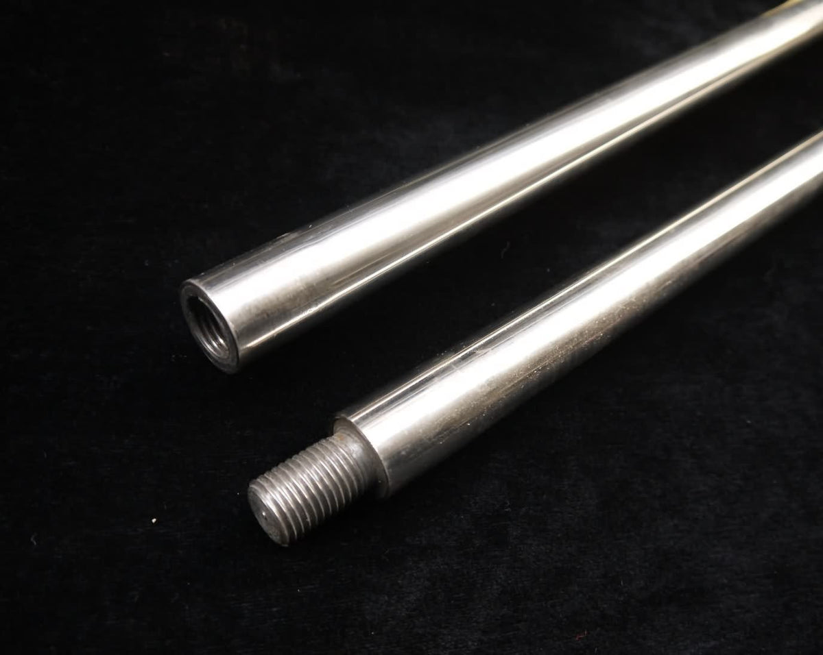 Tai chi Spear/Overall stainless steel Handmade/Two rod/lance - Chinese sword shop