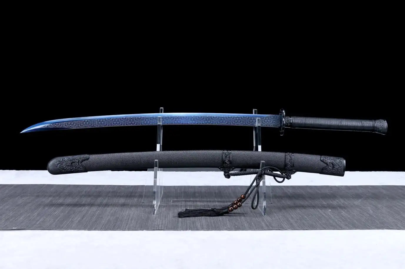 Qing dao,Walking Sabre Sword High Carbon Steel Blade,Alloy Fittings,chinese swords