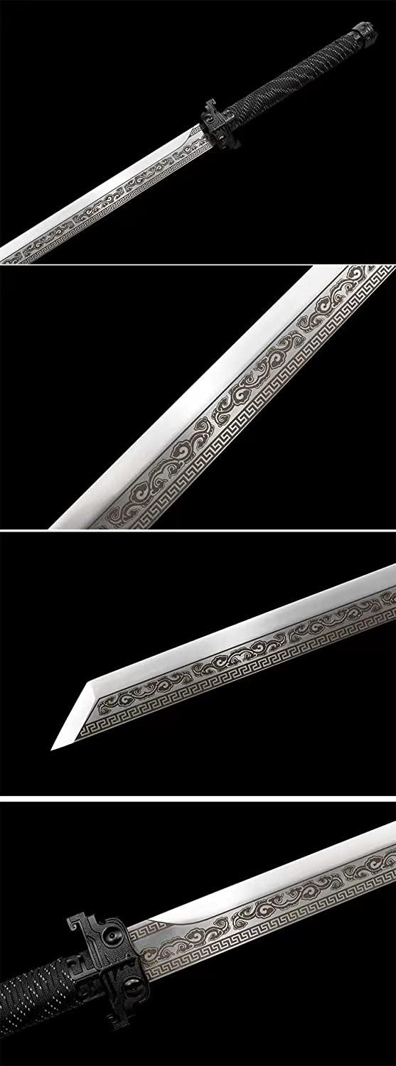 Ancient Chinese Sword Real, high Carbon Steel Blades,Alloy Fittings,CHINESE SWORD