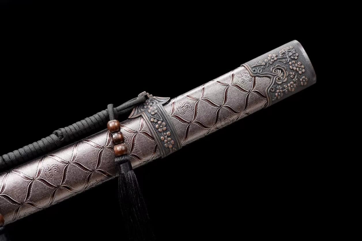 Qing Dao,Practical Knife,Forged High Carbon Steel Blade,Alloy Fittings,LOONGSWORD