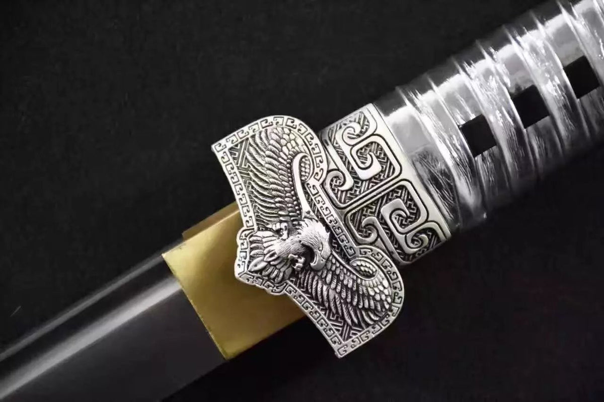 Dao/High carbon steel blade/Rosewood/Alloy fittings/Length 43" - Chinese sword shop