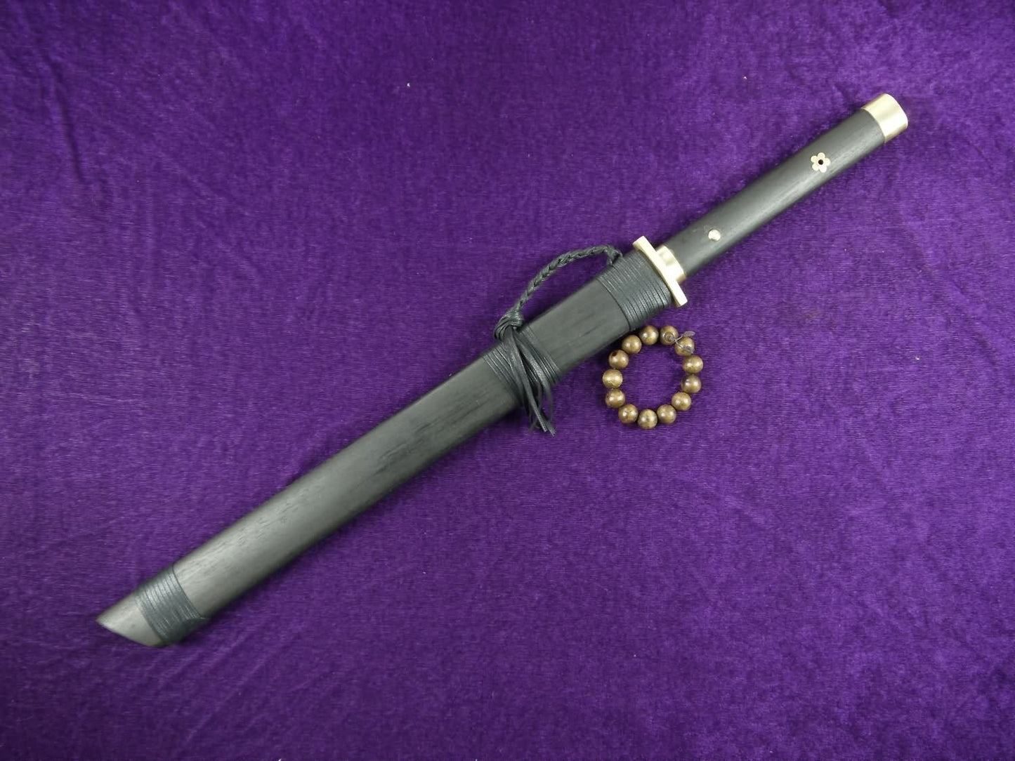 Guard Sabre,High carbon steel Cover burning blade,Ebony scabbard - Chinese sword shop