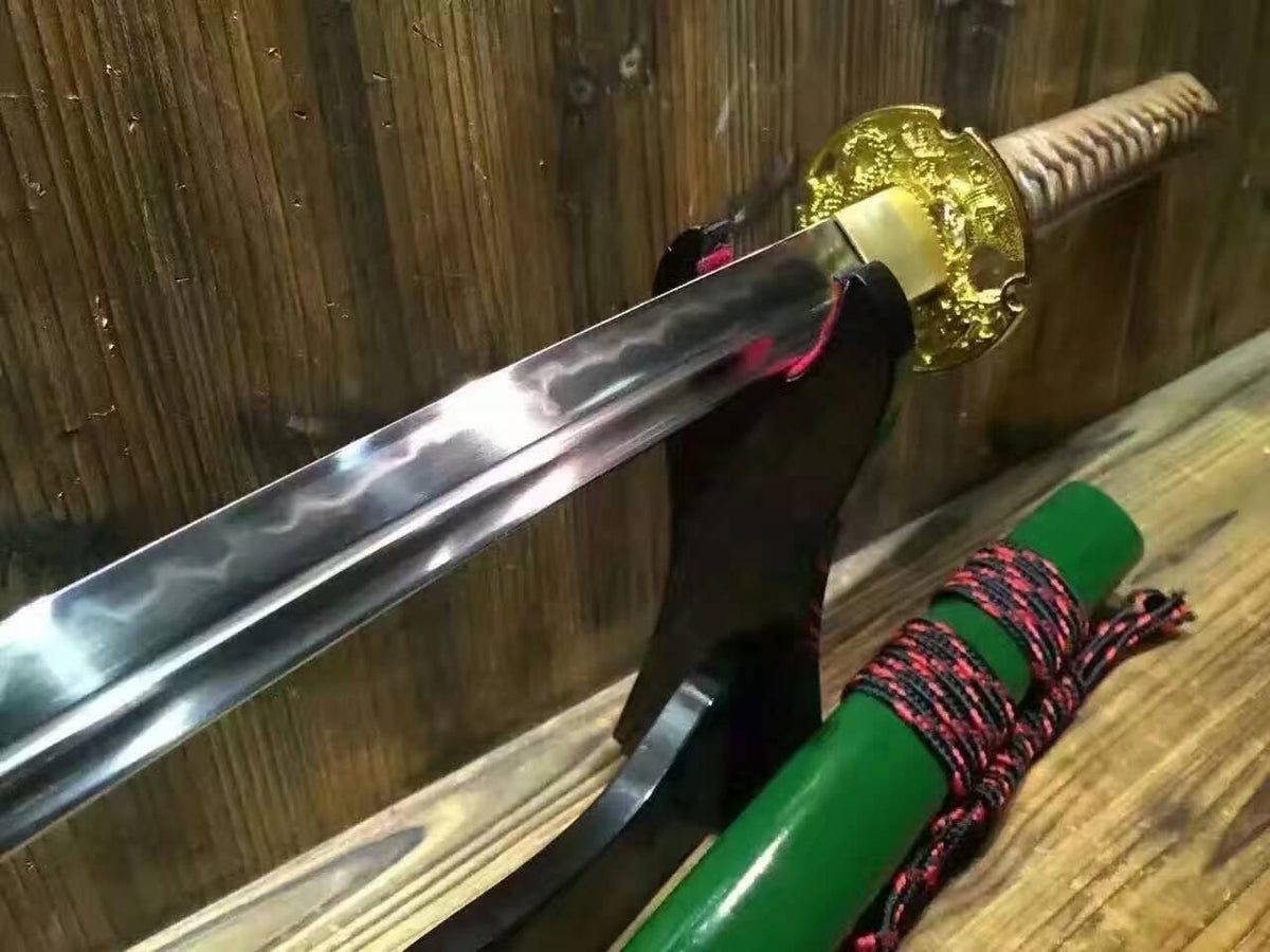 Katana,Gendaitou,High carbon steel Covered burning blade,Alloy fittings - Chinese sword shop