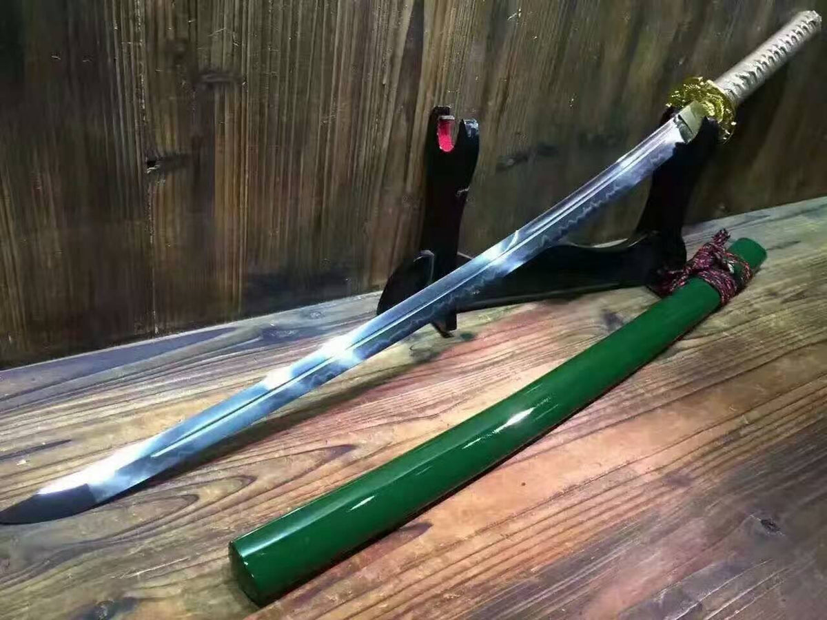Katana,Gendaitou,High carbon steel Covered burning blade,Alloy fittings - Chinese sword shop