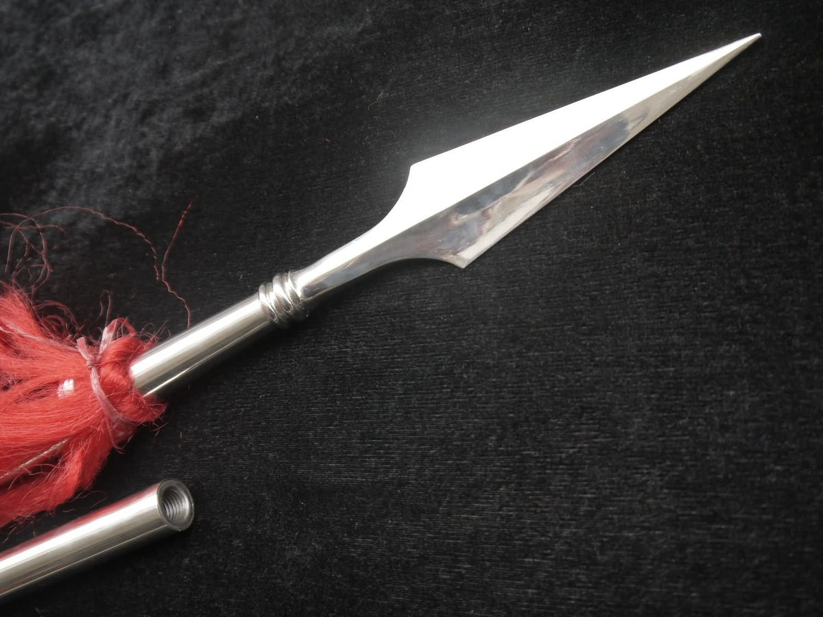 Pike Spear lance/Overall stainless steel production folding two rod - Chinese sword shop