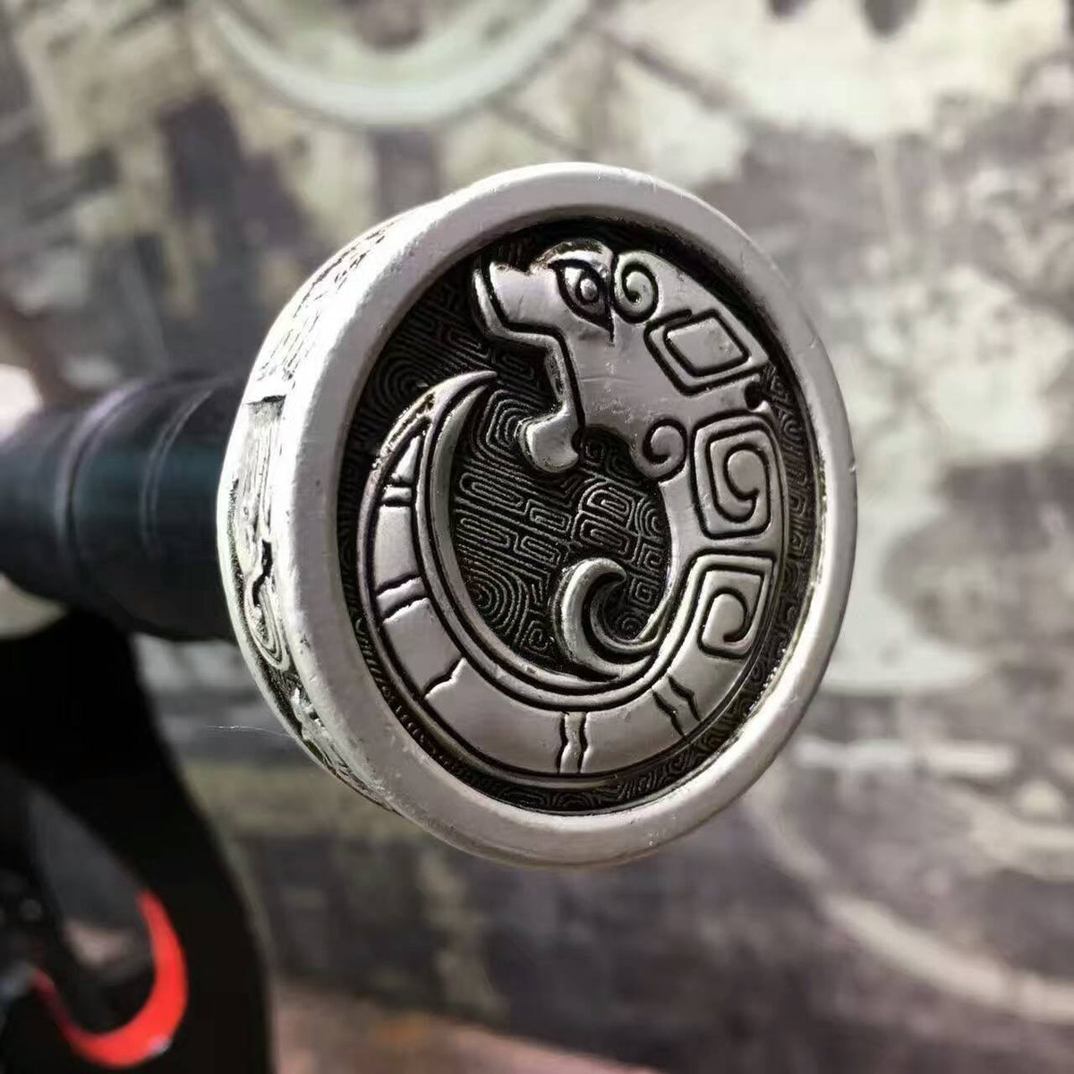 Han sword/High carbon steel eight surface blade/ Alloy fittings/Length 39" - Chinese sword shop