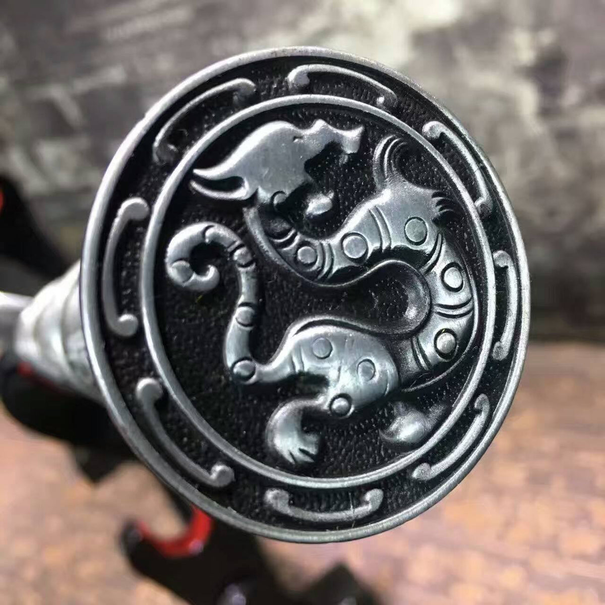 Han sword/High carbon steel eight surface blade/Rosewood/Alloy handle - Chinese sword shop