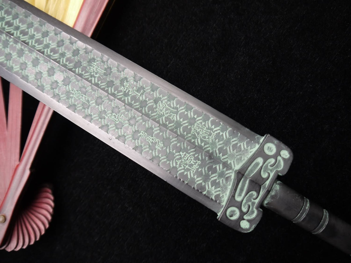 Sword of Goujia/Zinc alloy production/With shelves/Length 22" - Chinese sword shop
