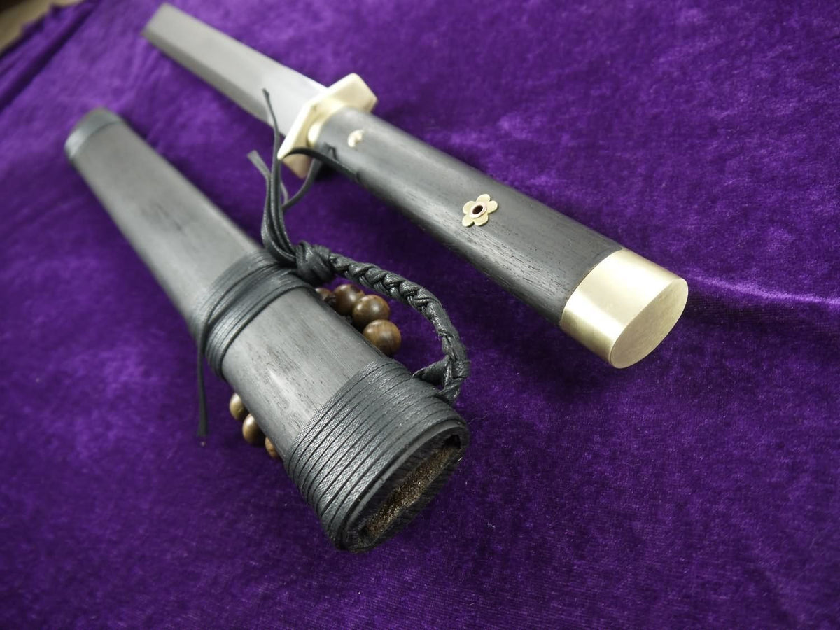 Guard Sabre,High carbon steel Cover burning blade,Ebony scabbard - Chinese sword shop