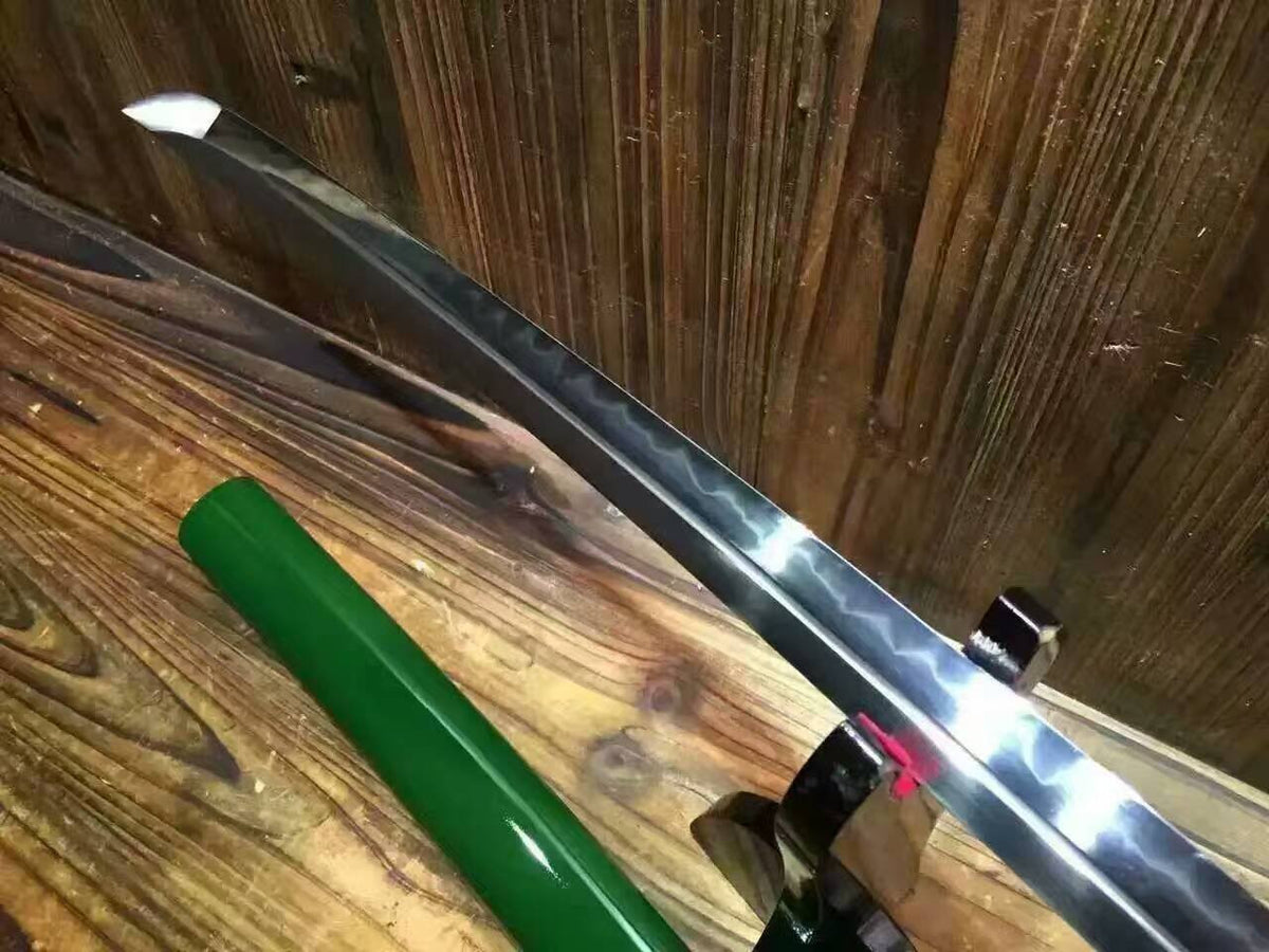 Katana,Gendaitou,High carbon steel Covered burning blade,Alloy fittings - Chinese sword shop