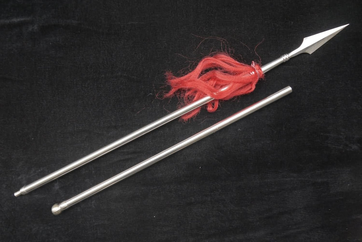 Pike Spear lance/Overall stainless steel production folding two rod - Chinese sword shop