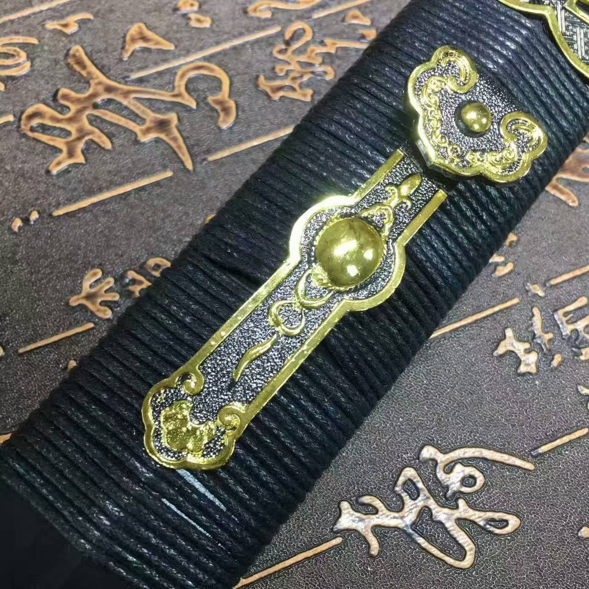 Dagger,duan jian,High carbon steel blade,Alloy fitting,Length 18" - Chinese sword shop